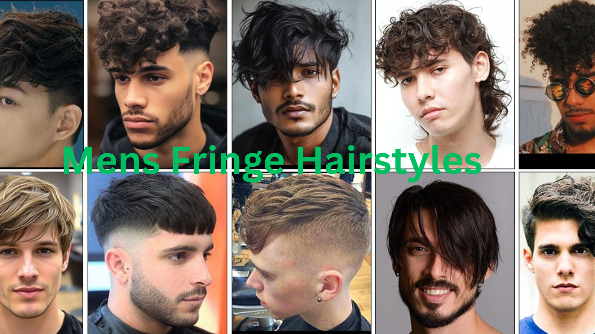 Mens Fringe Hairstyles